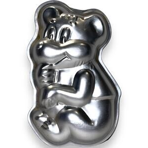 Vintage Wilton 1976 Teddy Bear Honey Bear Metal Cake Pan Baking Mold 508-477